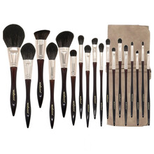 魅后魅恋系列化妆刷套装散粉刷粉底刷眼影刷晕染刷动物毛羊毛初学者彩妆工具 朴惠敏推荐款魅恋.18支动物毛套刷（送84元礼包）