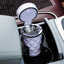 汽车烟灰缸汽车用烟灰拖架车载 白色 凯迪拉克CT5凯迪拉克CT6凯迪拉克XT4饰品改装