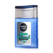妮维雅(NIVEA)男士爽肤水组合柔肤水乳液面霜温和控油深层滋润补水保湿水油平衡不粘腻收缩毛孔学生 多重控油水125ml