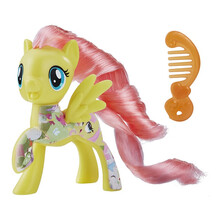 孩之宝(Hasbro) 小马宝莉玩具公仔 基础小马 卡通动漫模型女孩玩具节日礼物 柔柔-印花款 E0993