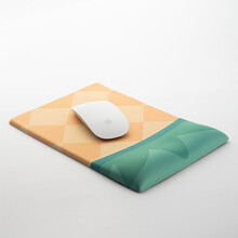 小熊堂 菠萝护腕鼠标垫柔软手托可爱创意女生办公加厚手腕垫韩萌物 菠萝鼠标垫