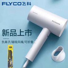 飞科（FLYCO） 电吹风 家用负离子大功率吹风筒可折叠便携式吹风机FH6276 标配+平头梳+尖尾梳