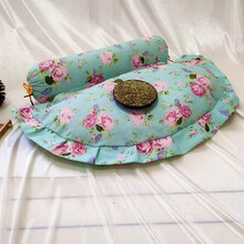 多功能艾草颈椎枕头颈椎专用艾草枕头护颈椎枕头颈椎枕头 YX情定花艾草枕