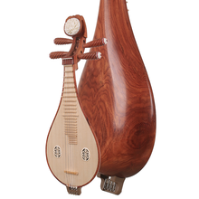 音潮(yinchao)民族弹拨乐器414抛光有音窗酸枝奥氏黄檀木土琵琶小琵琶柳琴舞台演出 414酸枝木柳琴 尼龙品