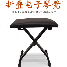 海蒂诗 电钢琴便携式88键重锤初学者儿童电子钢琴成人专业电钢考级智能数码钢琴幼儿园家用练习 单人折叠凳（黑 白  可选）单拍不发货
