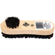 红鸟鞋刷马鬃毛皮鞋油刷子皮具皮革清洁护理工具擦鞋刷软毛油刷子清洁工具擦鞋刷 1个