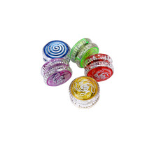 悠悠球  创意闪光悠悠球儿童小礼物发光溜溜球yoyo球男孩夜光玩具MYFS 塑料溜溜球1个 款式随机
