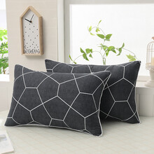 枕头一对单人带枕套学生宿舍简约助睡眠不塌陷软枕芯超柔软（SexeMara） 商务时光【1枕芯+1枕套】一只装