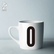 ins风字母马克杯情侣手冲咖啡杯简约陶瓷厚个性杯牛奶杯创意 O