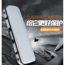 碳纤维小提琴方型盒抗压耐磨多色背包轻便双肩背航空托运4/4 1/2黑色