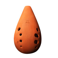 空谷埙 满口埙十孔专业演奏勋窑变古埙 可水洗单腔陶埙 轻窑变F调—右起 埙