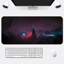 RS 游戏超大鼠标垫定制电竞卡通桌垫大号可爱动漫男女生加厚键盘垫订制 星战前夜 80x30cm普厚2mm