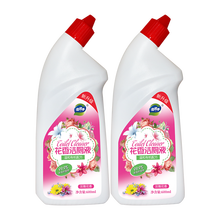 搭把手花香洁厕灵马桶清洁剂洁厕液卫生间除垢剂除臭除菌去异味花香洁厕液600g/瓶 洁厕液600g*2