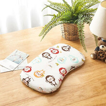 梦喜路家纺 婴儿枕头0-1岁 定型枕 全棉 新生儿童枕头防偏头枕头宝宝记忆枕头 猴子 1