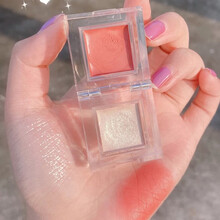 【两个59】小冰块高光腮红一体盘自然裸妆胭脂土豆泥高光修容小方块 03#芬达泡泡