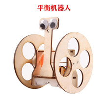 2020新款小学生科技小制作发明stem科学实验手工diy材料儿童自制玩具 作业玩具 平衡机器人