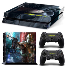 LOMAZOO ps4老款贴纸 赛博朋克2077游戏主题彩贴贴纸贴膜Cyberpunk2077保护贴 07