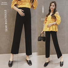 孕妇裤夏天外穿宽松舒适孕妇装夏装时尚新款托腹孕妇短裤潮流孕妈装夏季休闲孕妇打底裤 黑色 M