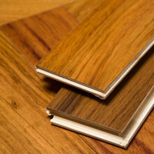 沐依 ZB07-1 柚木人字拼 锁扣  三层实木地板 15mm 30片装