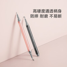 今之逸品 粉刺针去黑头挤痘痘工具暗疮针隐藏收纳套装筒式痘痘针 隐藏式(单支) 透黑