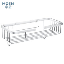 摩恩 （MOEN）方形不锈钢角篮置物架 浴室挂件置物台三角蓝90134