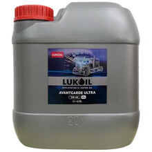 卢克伊尔（Lukoil）原装进口 润滑油 安旺卡合成柴机油 5w-40 CI-4 18L