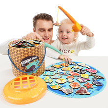 特宝儿 （topbright） 单竿钓鱼玩具婴儿宝宝儿童玩具男孩女孩亲子互动2-3-6岁益智玩具六 双竿游戏钓鱼玩具