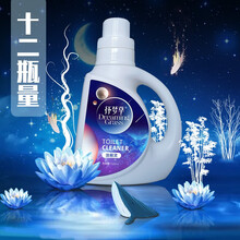 怀梦草双熊宝 公熊母熊可用180天 洁厕宝蓝泡泡洁厕灵马桶清洁剂洁厕所除臭去异味清香型 洁厕灵（瓶*1+泡腾片*12）