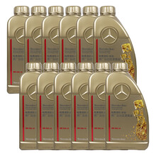 奔驰（benz）4S店原厂7速手自一体自动变速箱油 722.6变速箱10-11前722.9变速箱适用 1L×12 (红色) 包安装