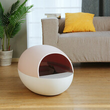 猫蛋(Pet Manager)全自动猫砂盆猫厕所智能铲屎机猫咪电动清理器猫沙盆 粉白拼色