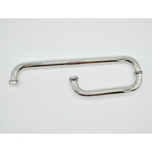 淋浴房配件卫生间隔断浴室玻璃推拉门拉手不锈钢玻璃门把手 200*400