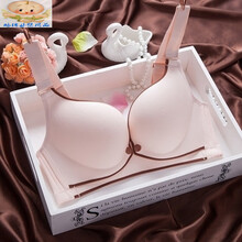 哺乳内衣文胸 薄款防下垂无钢圈聚拢调整有型上托产后期孕妇喂奶2020新品 699#肤色 36/80 BC通用杯