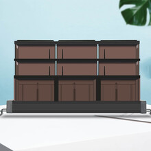 迪普尔 鱼缸过滤盒滴流盒鱼缸上内置过滤盒滴流盒水族自制顶部外置顶滤上滤盒三合一鱼缸滴流盒 9盒滴流过滤（适用50~70缸 *