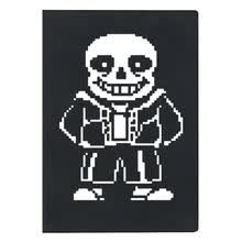 传说之下笔记本 UNDERTALE Sans周边日记本子 动漫二次元记事簿 骷髅笔记本 A5145*210mm