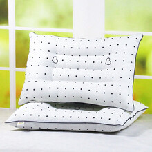 一对装枕头枕芯双人家用定型睡眠保护颈椎枕低单人硬薄整头 护颈枕爱心【一对装】