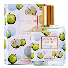 花之物语淡香女士香水清新自然香体喷雾持久空气香氛30ml 铃兰苹果