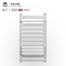 米德尔顿钢制背篓家用钢制卫浴散热器壁挂式水暖暖气片卫生间暖气片 高800*400中心距