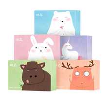 洗脸巾卸妆棉化妆棉/一次性擦脸巾 洁面巾 优质卸妆棉多用途 卸妆棉敷脸卸妆棉森清仓 洗脸巾100抽*5硬盒