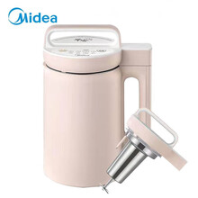 美的（Midea）豆浆机家用全自动加热多功能煮免过滤小型 DJ10B-E101 冰莹粉