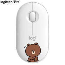 罗技（Logitech）Pebble无线蓝牙鼠标 LINE FRIENDS系列-布朗熊