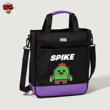 BRAWL STARS 斜挎包 卡通动漫周边萌趣时尚出行包包 LINE FRIENDS 荒野乱斗 斯派克 斜挎包