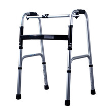 雅德 助行器老人带轮带座拐杖助步器四脚拐棍残疾人行走走路辅助器YC8202 不带轮款