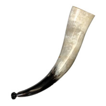 道士巫师法器牛角号天然真水牛角号角牛角牦牛角吹号喇叭道具 H款45-50厘米