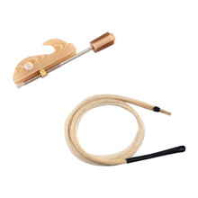 青歌 板胡弓二胡琴弓弓鱼高音中间弓子配件鱼钩仿玛瑙弓鱼螺丝1套 二胡弓鱼（1套）+A1二胡马尾毛