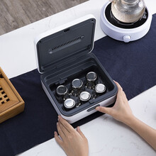 Momscook 智能保洁盒 茶具 奶瓶收纳 杀菌 烘干 一键消毒 家用 智能保洁盒-JA-SR-WE