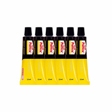 铭安普 百得透明万能胶 强力粘修补胶水PXT4X 6卡装