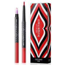 格蒙 唇线笔初学者防水持久不脱色勾线画口红哑光口红笔 1#复古红