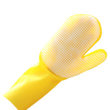 憨憨乐园 宠物洗澡非神器猫咪狗狗洗澡手套【大号黄色】宠物狗洗澡用品防抓防咬猫咪刷子按摩刷狗梳子撸猫