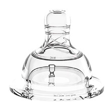 英国贝氏奶嘴2只装 新生婴儿仿真母乳实感宽口径宝宝硅胶奶嘴 奶嘴XL（6个月以上辅食使用）