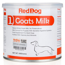 红狗犬专用羊奶粉宠物小型中大型犬哺乳期狗狗补充营养幼犬代替母乳奶粉 犬专用羊奶粉180g